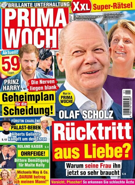 Prima Woche – Januar 2024 Cover