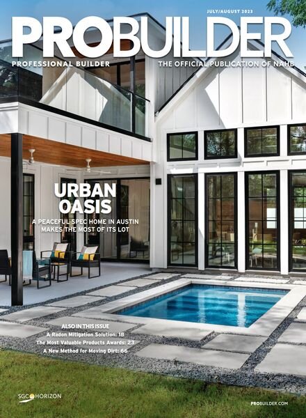 Professional Builder – July-August 2023 Cover