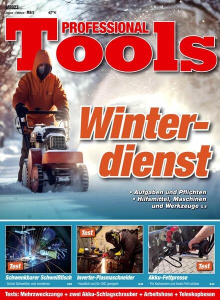 Professional Tools – Januar-Februar-Marz 2024 Cover