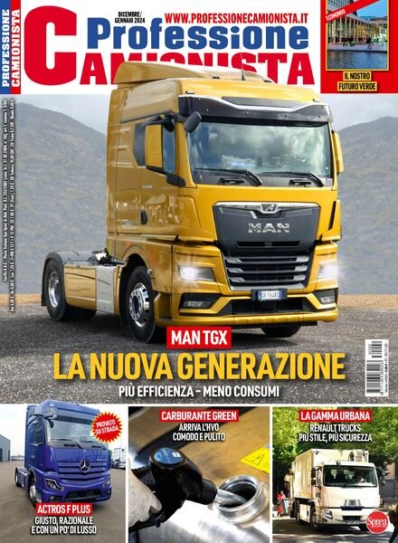 Professione Camionista – Dicembre 2023 – Gennaio 2024 Cover