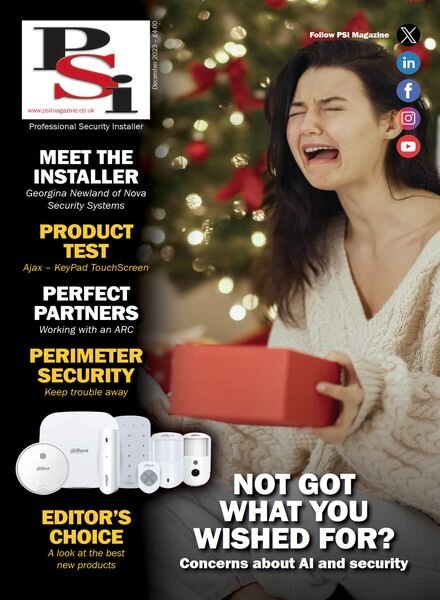 Proffessional Security Installer – December 2023 Cover
