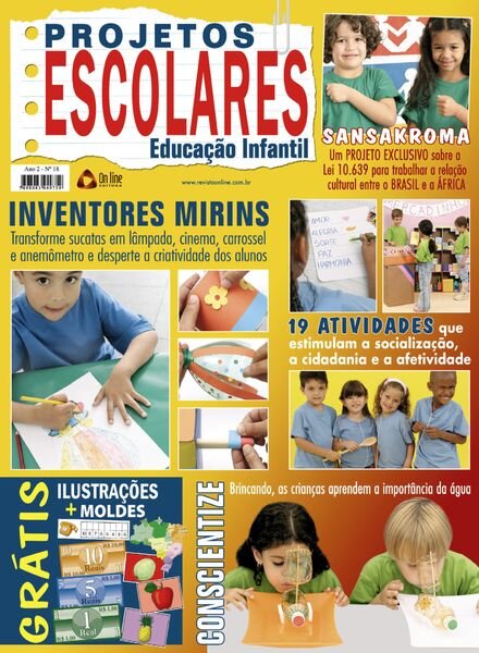 Projetos Escolares Educacao Infantil – 8 Novembro 2023 Cover