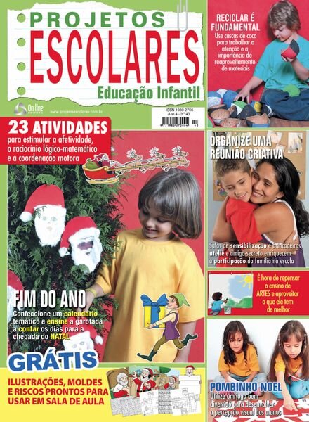 Projetos Escolares Educacao Infantil – Dezembro 2023 Cover