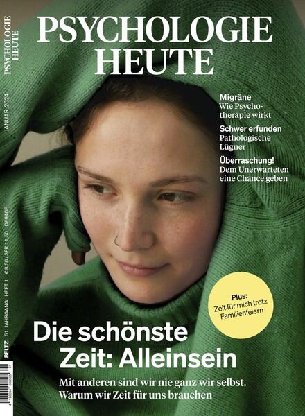 Psychologie Heute – Januar 2024 Cover
