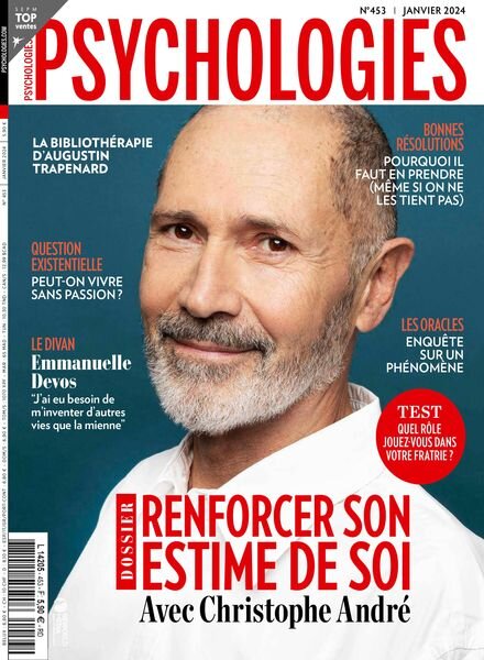 Psychologies France – Janvier 2024 Cover