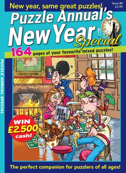 PuzzleLife Puzzle Annual Special – Issue 84 – December 2023 Cover