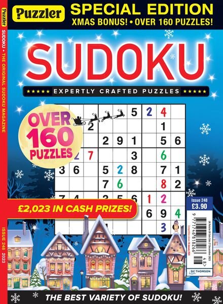 Puzzler Sudoku – Issue 248 – 29 November 2023 Cover