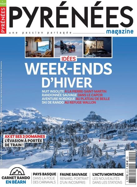 Pyrenees Magazine – Janvier-Fevrier 2024 Cover