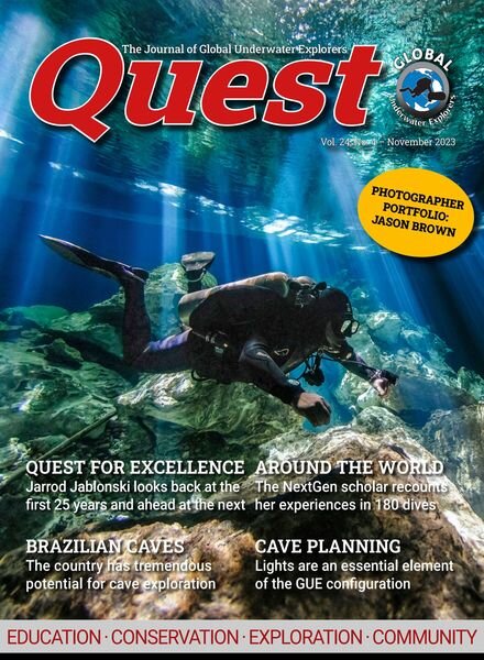 Quest Journal – November 2023 Cover