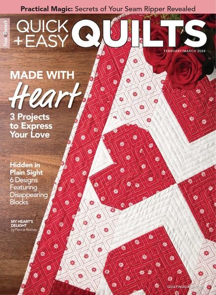 Quick+Easy Quilts – February-March 2024 Cover