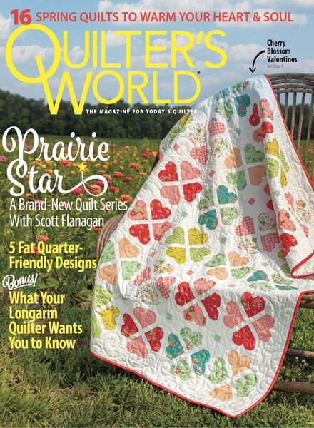 Quilter’s World – Spring 2024 Cover