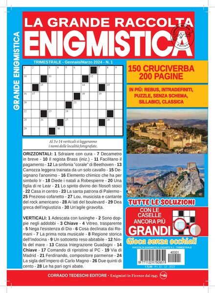 Raccolta Enigmistica – 22 Dicembre 2023 Cover
