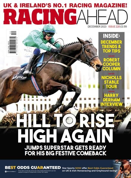 Racing Ahead – December 2023 Cover
