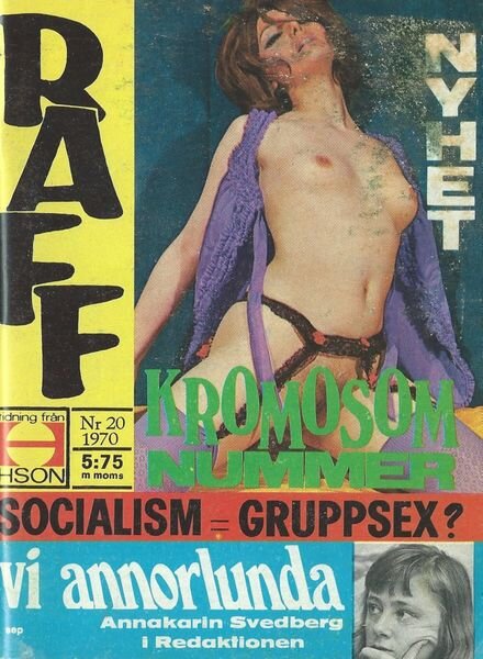 Raff – Nr 20 1970 Cover