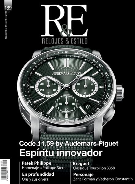 R&E Relojes & Estilo – Noviembre-Diciembre 2023 Cover
