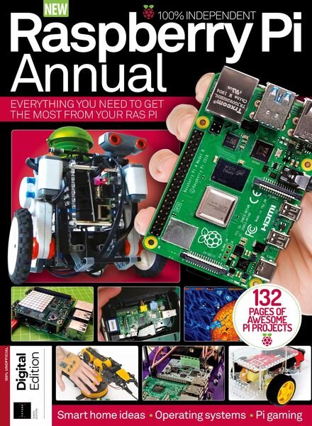 Raspberry Pi Annual – Volume 10 – 30 November 2023 Cover