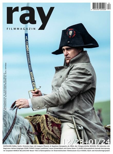 ray Filmmagazin – Dezember 2023 – Januar 2024 Cover