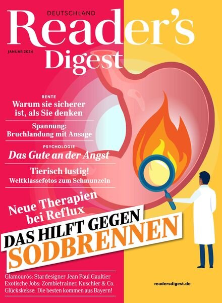 Reader’s Digest Germany – Januar 2024 Cover