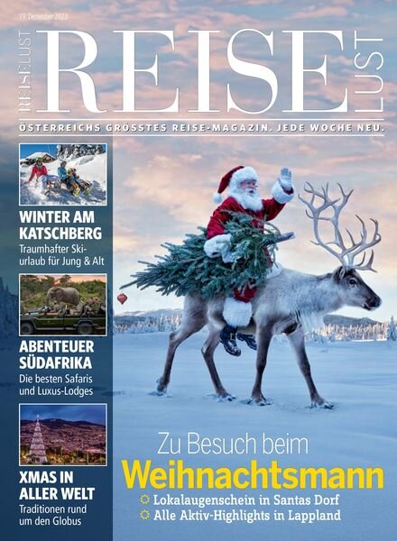 Reiselust – 19 Dezember 2023 Cover