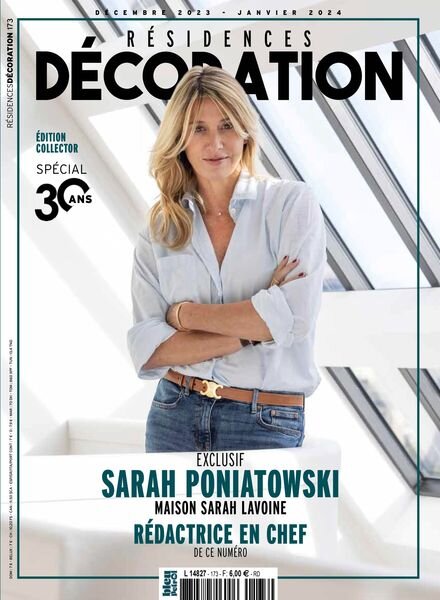 Residences Decoration – Decembre 2023 – Janvier 2024 Cover
