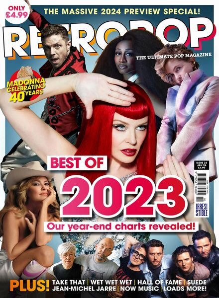 Retro Pop – Issue 23 – January 2024 Cover
