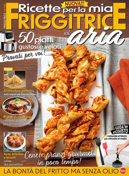 Ricette Per Friggitrici Ad Aria – Dicembre 2023 – Gennaio 2024 Cover