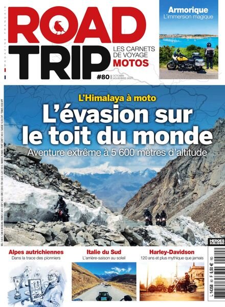 Road Trip – Octobre-Novembre 2023 Cover