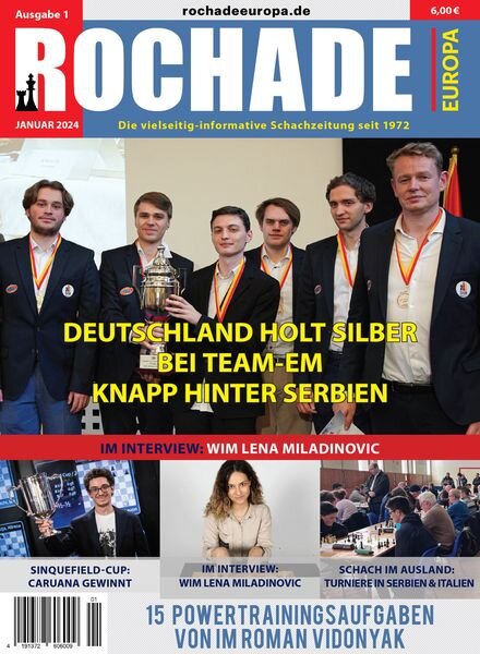 Rochade Europa – Januar 2024 Cover
