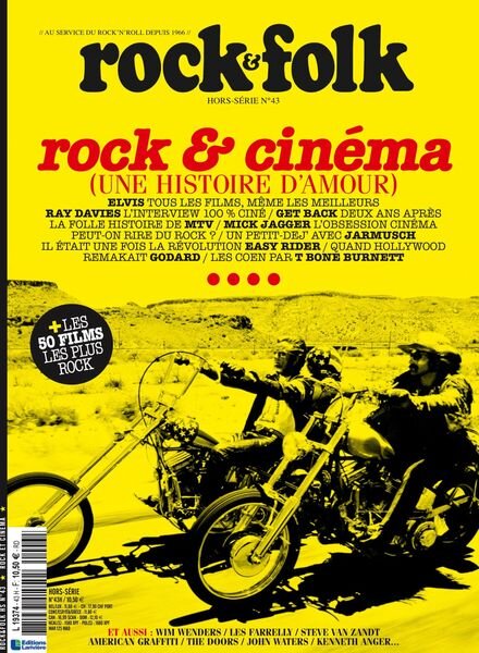 Rock & Folk – Hors-Serie N 43 – Decembre 2023 Cover