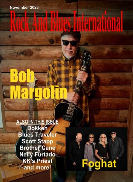 Rock And Blues International – November 2023 Cover