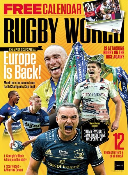 Rugby World – January 2024 Cover