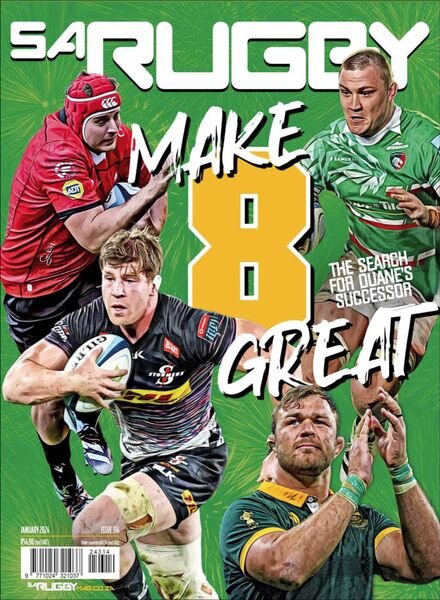 SA Rugby – January 2024 Cover