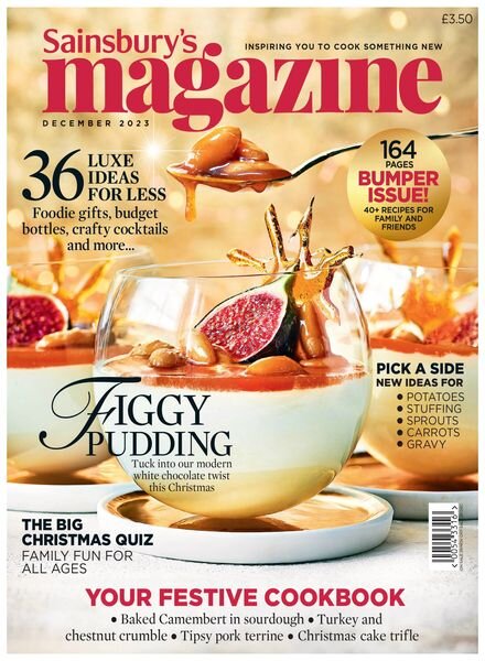 Sainsbury’s Magazine – December 2023 Cover
