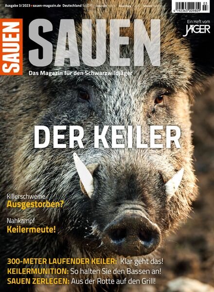 Sauen – Dezember 2023 Cover