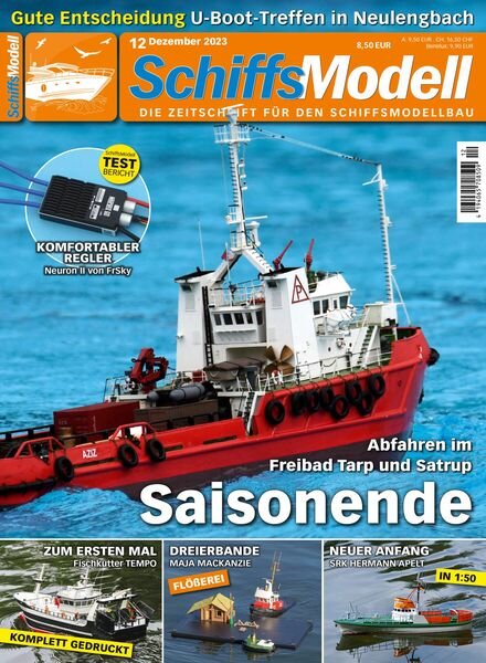 SchiffsModell – Dezember 2023 Cover