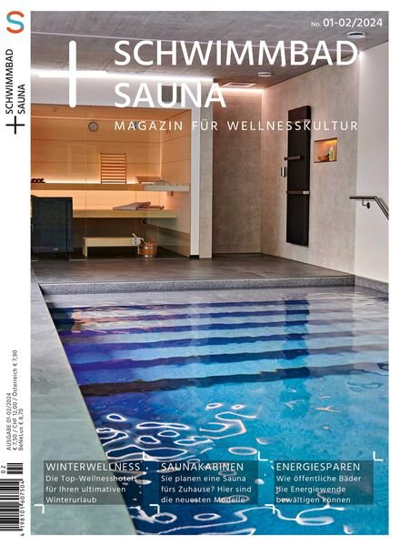 Schwimmbad + Sauna – Januar-Februar 2024 Cover