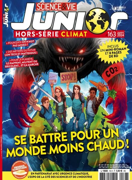 Science & Vie Junior – Hors-Serie – Janvier 2024 Cover