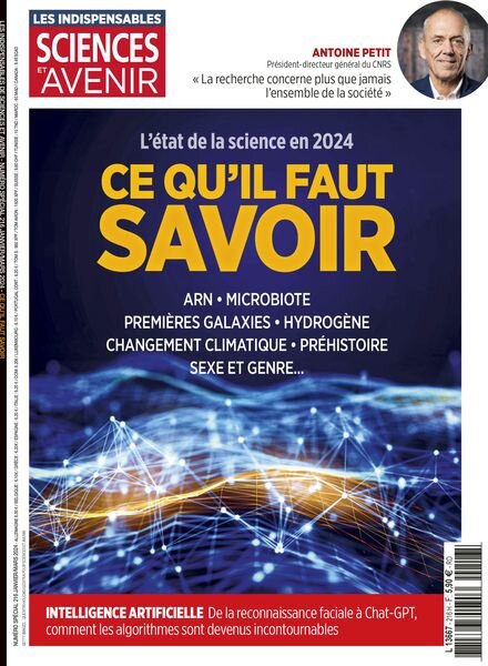 Sciences et Avenir – Hors-Serie N 216 – Janvier-Mars 2024 Cover