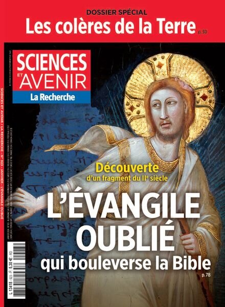 Sciences et Avenir – Janvier 2024 Cover