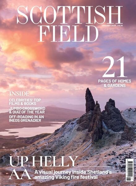 Scottish Field – January 2024 Cover