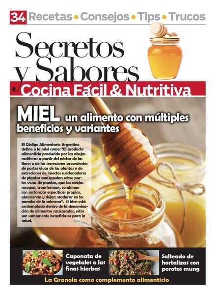 Secretos & Sabores – Diciembre 2023 Cover
