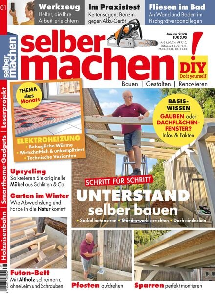 Selber Machen – Januar 2024 Cover