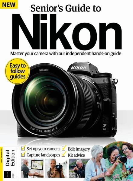 Senior’s Guide to Nikon – 4th Edition – December 2023 Cover