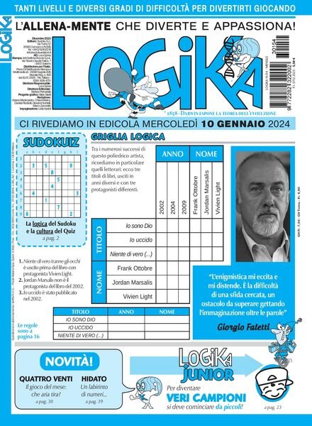 Settimana Logika – Dicembre 2023 Cover