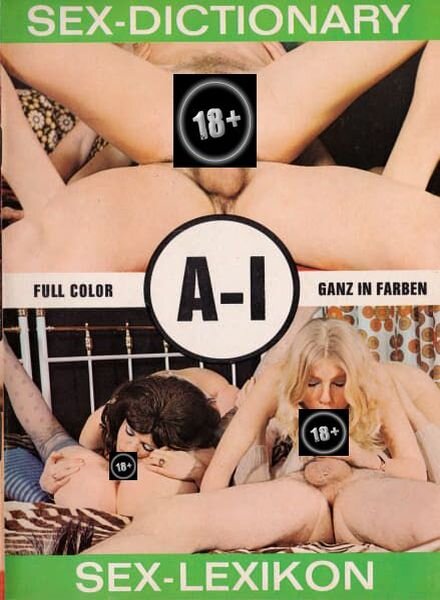 Sex-Dictionary A-I, 1970 Cover