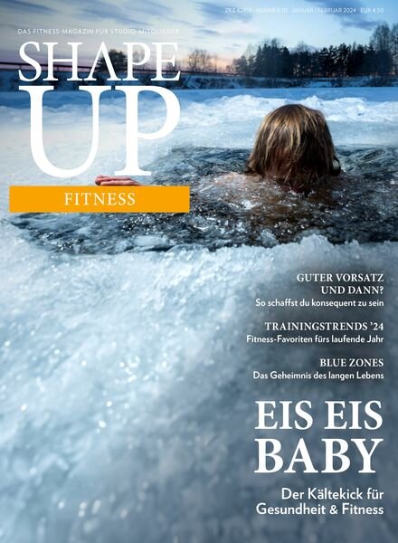 shape UP Fitness – Januar-Februar 2024 Cover