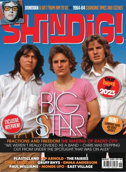 Shindig! – Issue 146 – December 2023 Cover