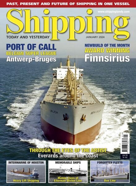 Shipping Today & Yesterday – January 2024 Cover