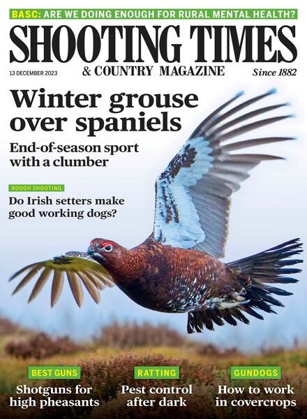 Shooting Times & Country – Issue 440 – 13 December 2023 Cover