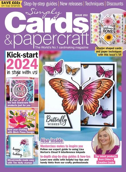 Simply Cards & Papercraft – December 2023 Cover